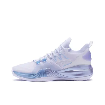 XTEP Jeremy Lin 2 Basketball Shoes Men Low Top New White/Taro Purple/Carolina Blue