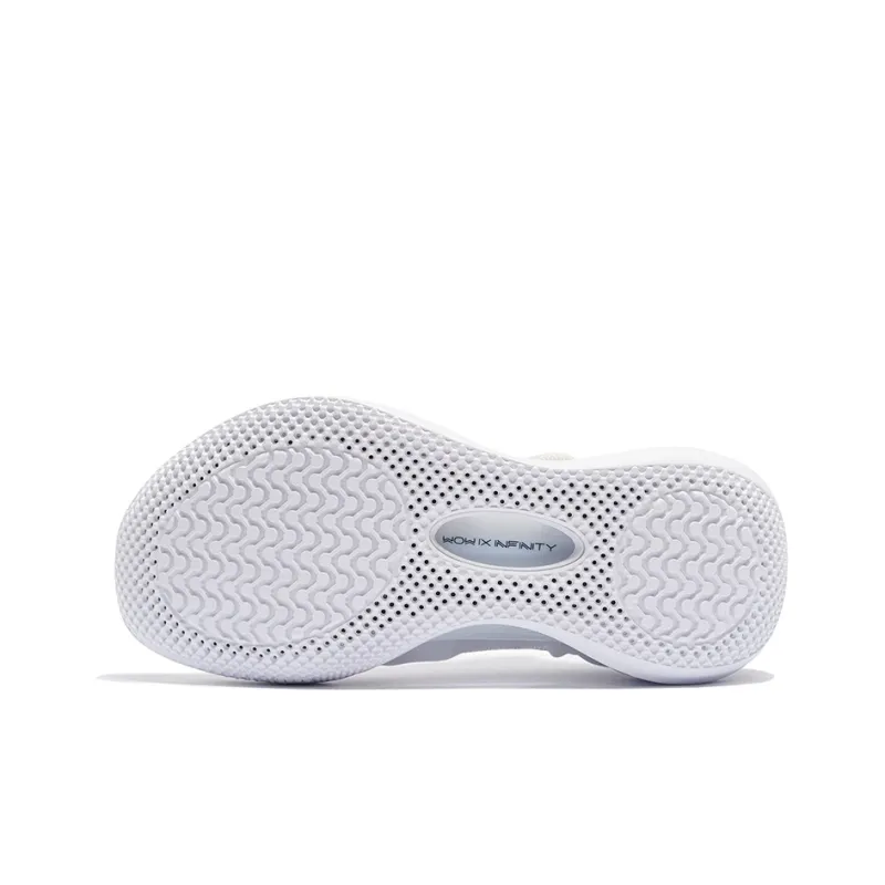 LINING WOW 9 Basketball Shoes Unisex Low Top Standard White-4