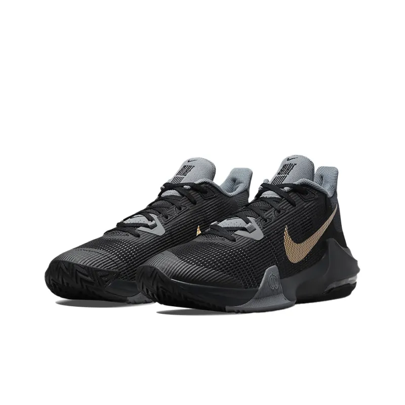 Nike Air Max Impact 3 Black Metallic Gold-2