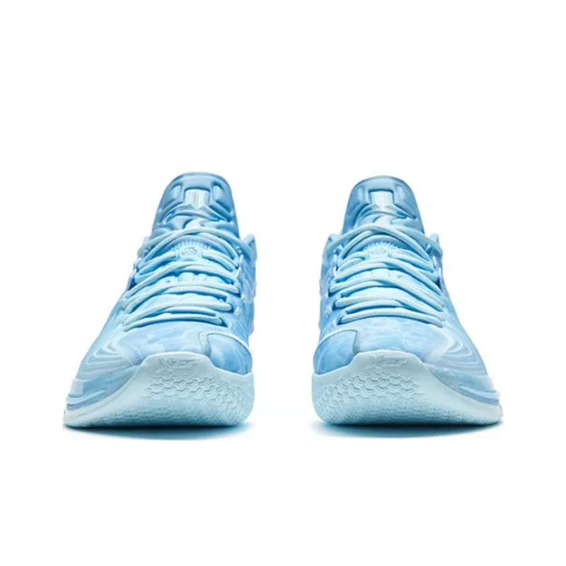 XTEP Jeremy Lin Three Generations JLIN3 Slip Resistant Cushioning Wear Resistant Low Top Basketball Shoes Men's Blue-3