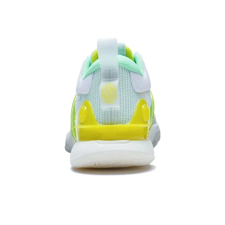 LINING Flash Strike 8 Summer Edition Basketball Shoes Men Low Top Standard White/Light Mint Green-4