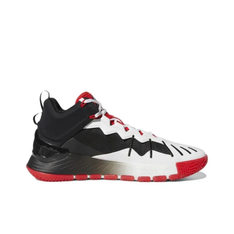 Adidas D Rose Son Of Chi 'White Black Red'-1
