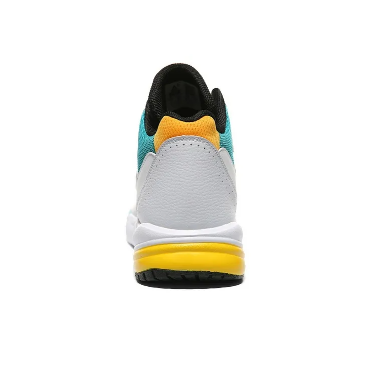 PEAK Mid-Top Performance Basketball Shoes Men's Blue-3