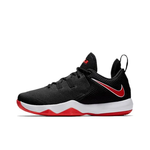 Nike Ambassador 10 Basketball Shoes Men Low-Top Black/Red