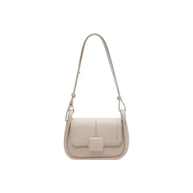 MARKANGARO PU Small Square Bag Portable Crossbody Bag Shoulder Bag Regular Women's Macaron Color Series-2
