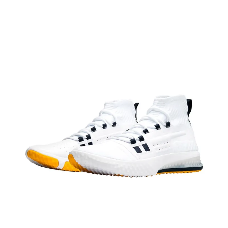 Under Armour Project Rock 1 White Navy Taxi-2