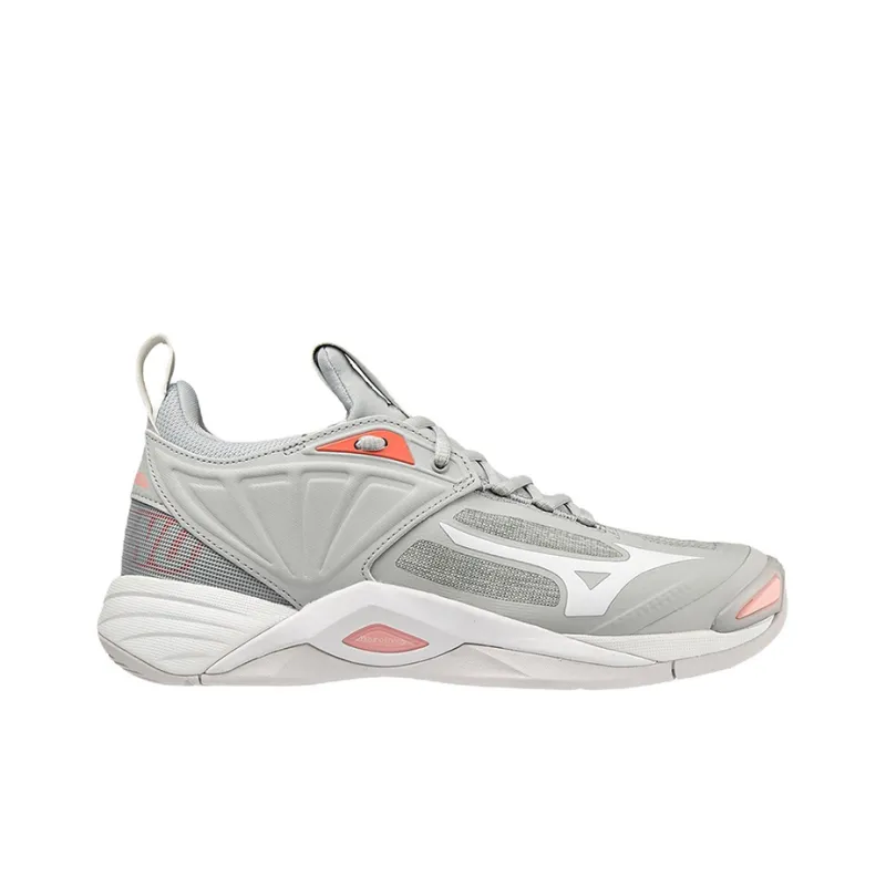 Mizuno Wave Momentum 2 Nb 'Gray Pink'-1