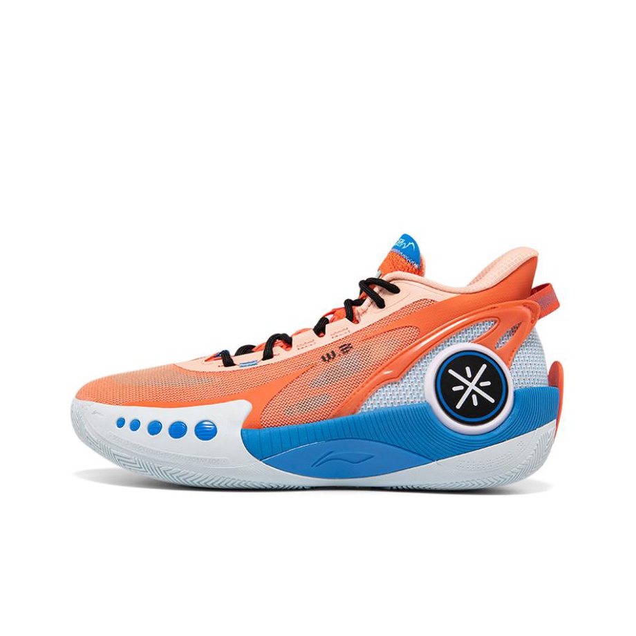 LINING Shadow 3 Basketball Shoes Men Low-Top Standard White
