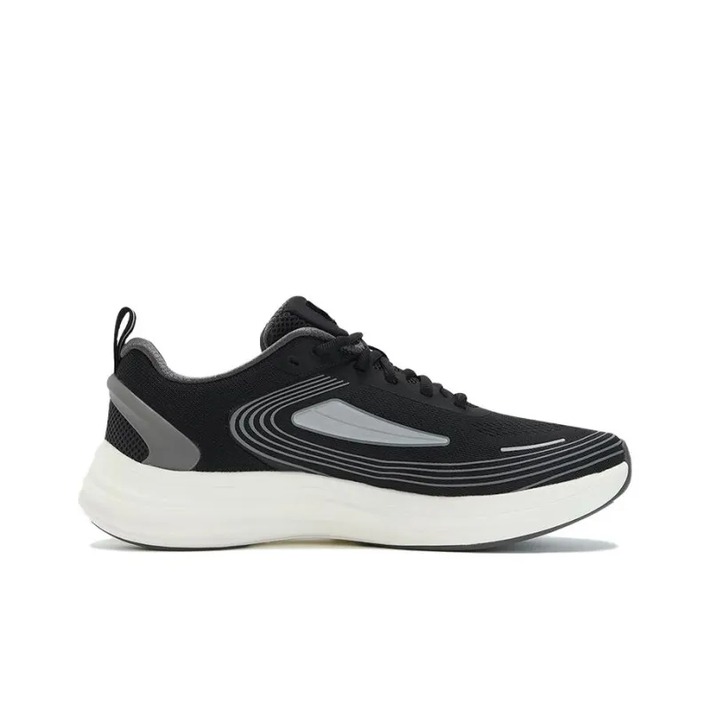 FILA NUVOLE EVO Anti Slip Wear Resistant Low Top Running Shoes Men's Black White-1