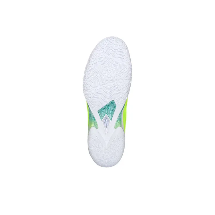 Asics Gel Burst 22 Cushioned Slip Resistant Coverage Mid Top Basketball Shoes Men's Yellow White-4