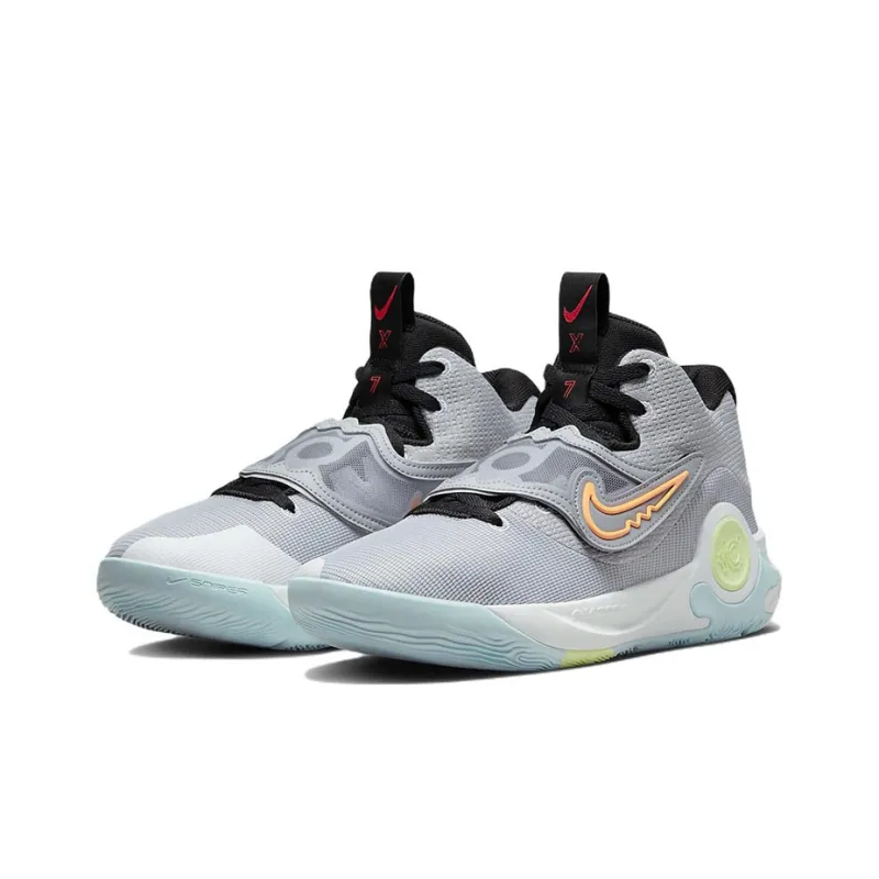 Nike KD Trey 5 X EP 'Grey Volt Crimson'-2