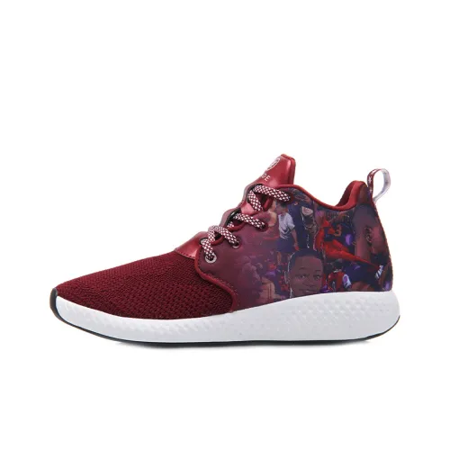 LINING Wade Collection Basketball Shoes Men Mid Top Red/White