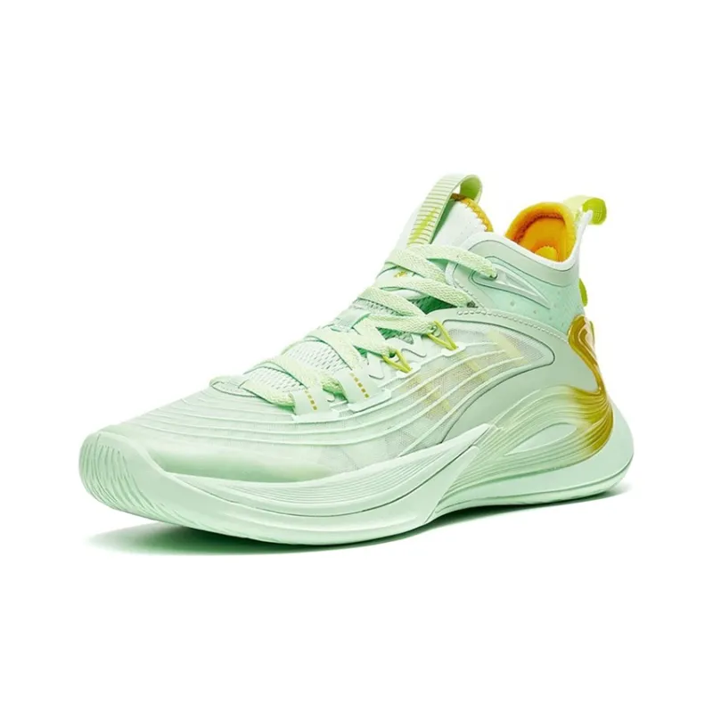 XTEP Light Feather 3rd Basketball Shoes Men's Forest Green-1