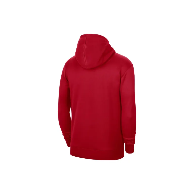 Nike Nba Chicago Bulls Spotlight Dri Fit Hoodie Red-1