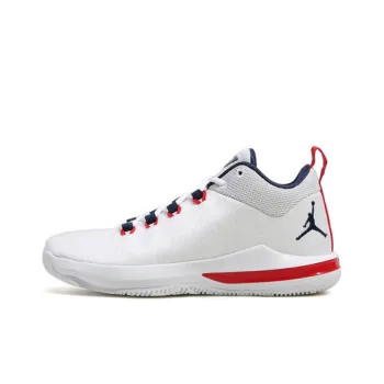 Jordan CP3 10 X AE Paul 10 USA Team Non slip Lightweight Mid Top Performance Basketball Shoes Men's White