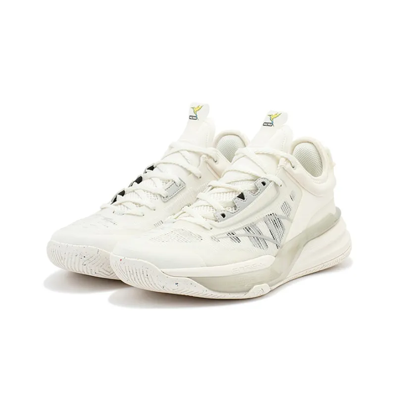 361° DVD1 SE MIRO Low Top Performance Basketball Shoes Men's Beige Gray-2