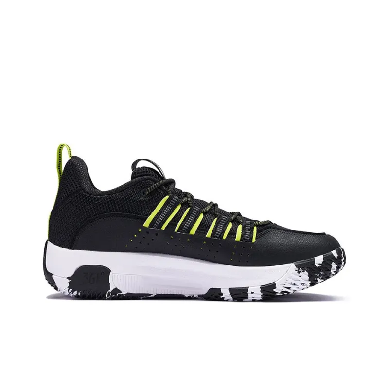 361° Slip Resistant, Abrasion Resistant, Lightweight Low Top Performance Basketball Shoes Men's Obsidian Black-1