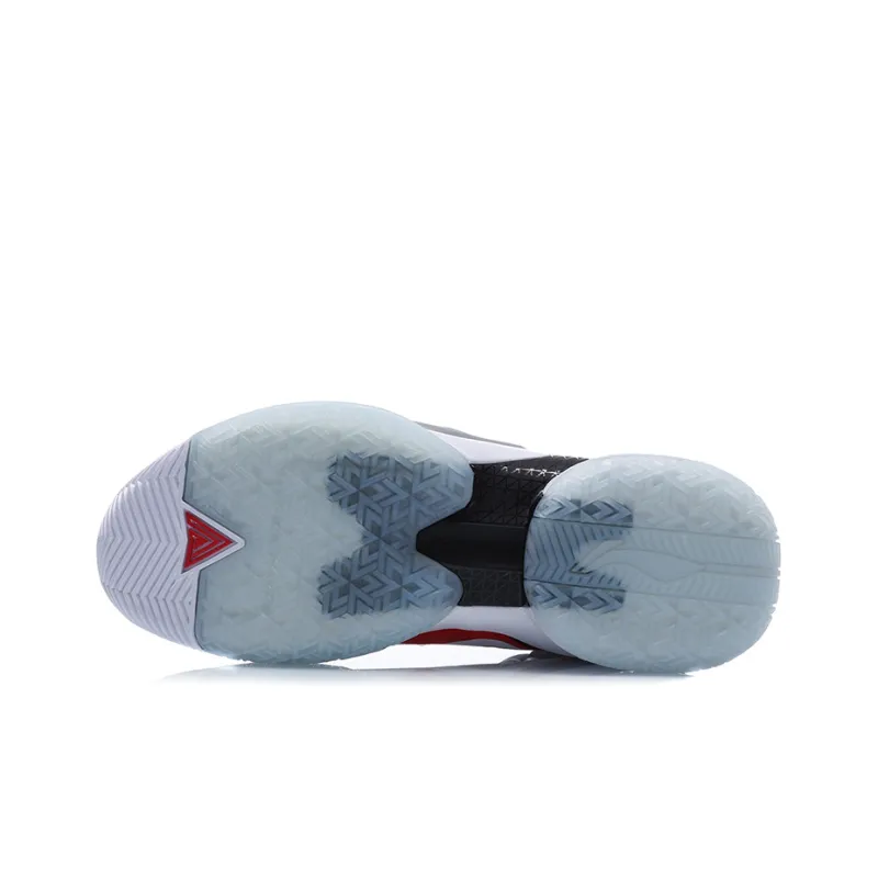 LiNing Power 7 Premium Cushioning, Slip Resistant, Abrasion Resistant Support High Top Basketball Shoes Men's White-4