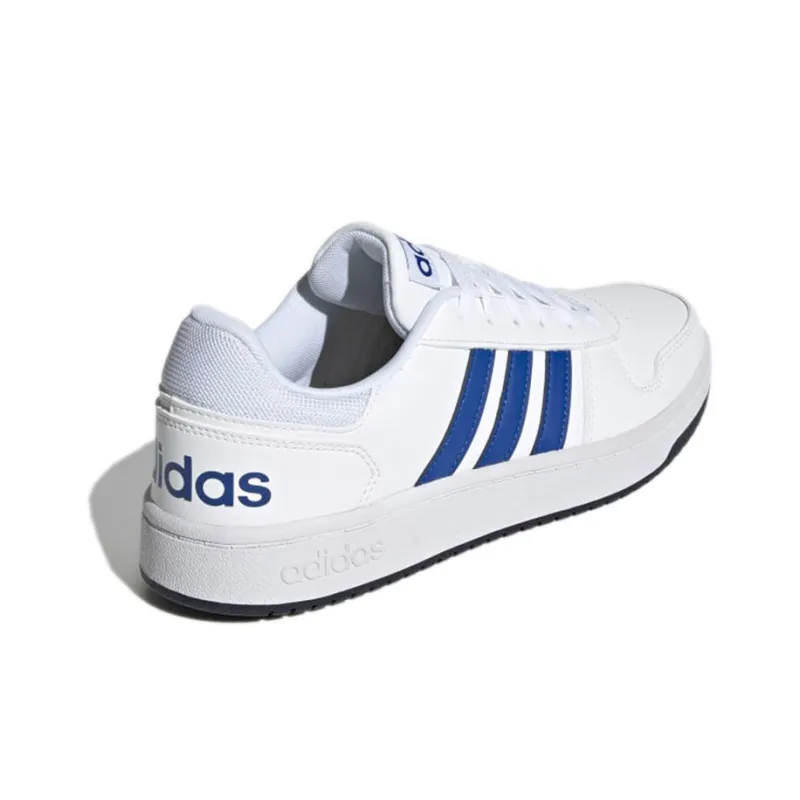 Adidas Hoops 2.0 Shoes 'White Royal Blue'-3