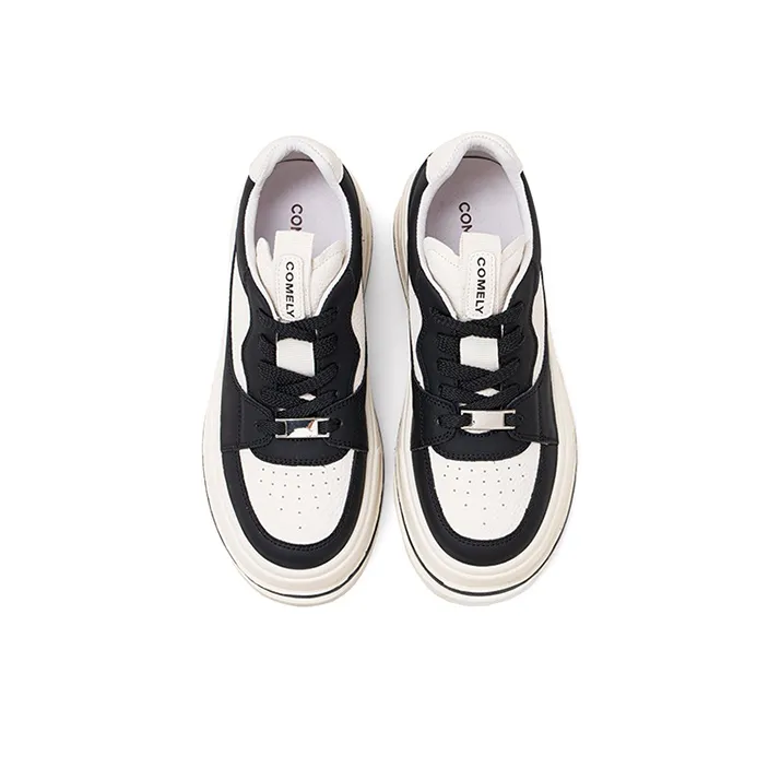 COMELY Stylish Skateboarding Shoes 4.5cm Women's-7