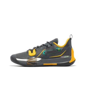 361° Burning War Basketball Shoes Men Low Top Yellow