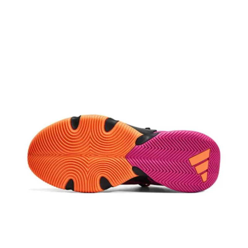 Adidas Trae Unlimited 'Black Lucid Fuchsia Orange'-4