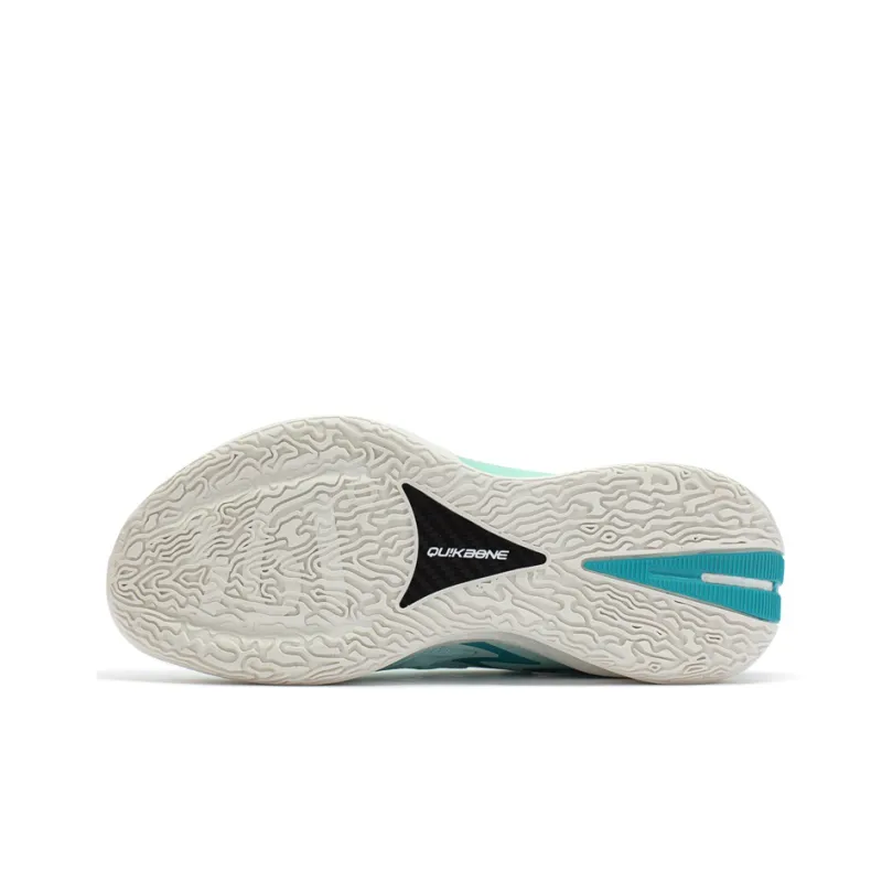 361° Big3 3.0 Pro Basketball Shoes Men Low Top Light Cyan/Glazed Celadon Green-3
