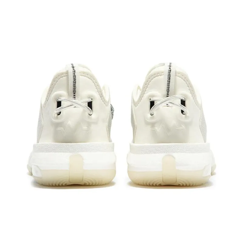 361° Supernova Supernova 1.0 Pro MIRO Anti Slip Wear Resistant Low Top Performance Basketball Shoes Men's Feather White-2