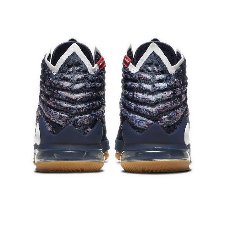 Nike LeBron 17 College Navy-4