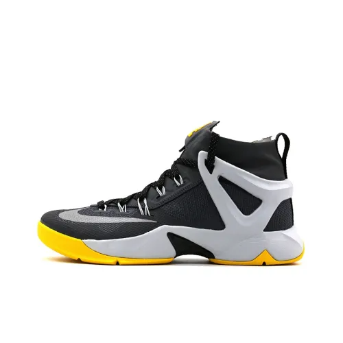 Nike Ambassador Basketball Shoes Men Mid-Top Black/Gray/Yellow