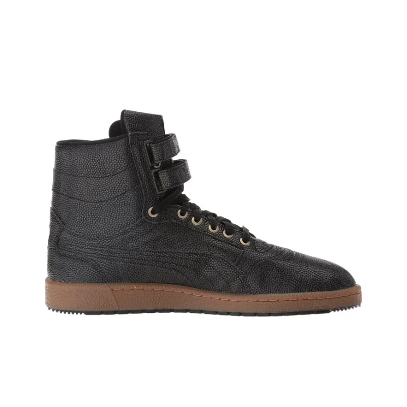 PUMA Sky 2 Sky II Hi Bball Cushioning Anti-Slip And Wear-Resistant High-Top Basketball Shoes Men's Black-1