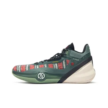 361° AG3 Aaron Gordon 3 Cushioning Wear Resistant Mid Top Performance Basketball Shoes Men's Green
