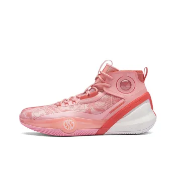 361° AG3 Pro Basketball Shoes Men High Top Grapefruit Red/Bright Bronze