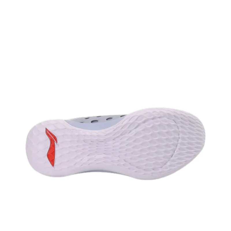 LiNing SONIC 7 Low Anti-Slip Wear-Resistant Low-Top Basketball Shoes Blue White-5