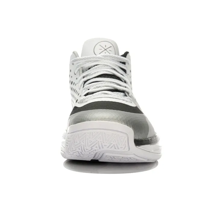 LiNing Wade ALLDAY All Day Cushioning Mid Top Basketball Shoes Unisex Black White-3