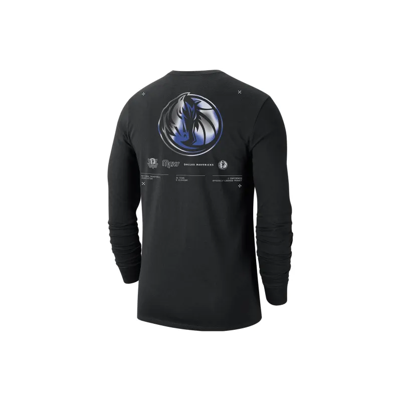 Nike Dallas Mavericks Men's Nike Nba Long-Sleeve T-Shirt-1