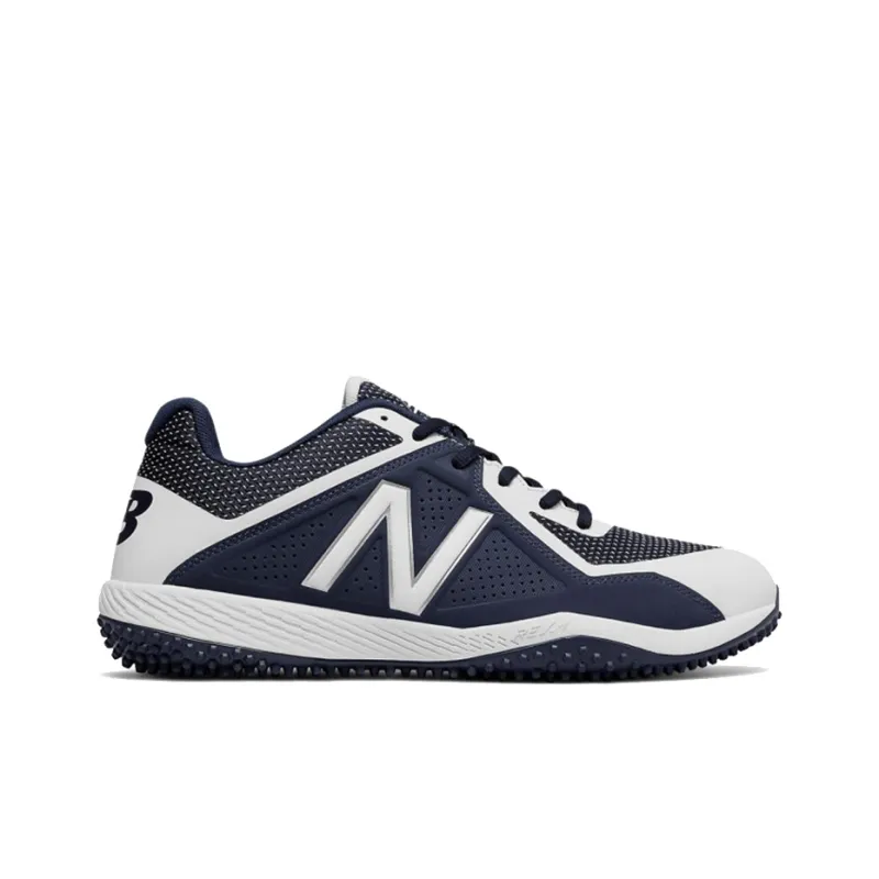 New Balance 4040 V4 Cushioning Anti-Slip Wear-Resistant Breathability Low-Top Basketball Shoes Men's Navy Blue-1