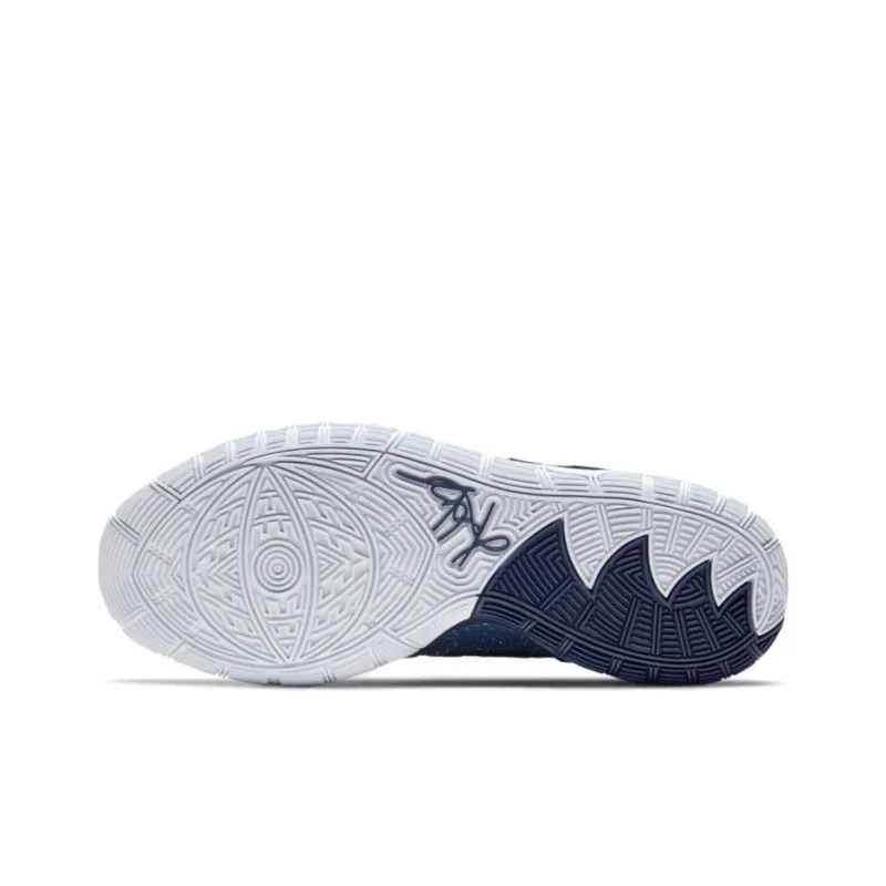 Nike Kyrie 6 Team White Midnight Navy-5