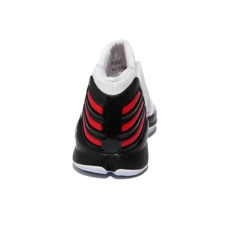Adidas AdiZero Rose 2 Low Cushioning Wear-Resistant Low-Top Basketball Shoes Men's White-3