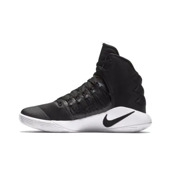 Nike Hyperdunk 2016 Cushioning Slip Resistant Mid Top Performance Basketball Shoes Women's Black White