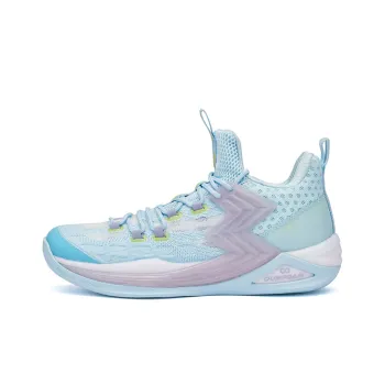 361° Big3 2.0 Anti Slip Wear Resistant Mid Top Performance Basketball Shoes Men's Glacier Blue