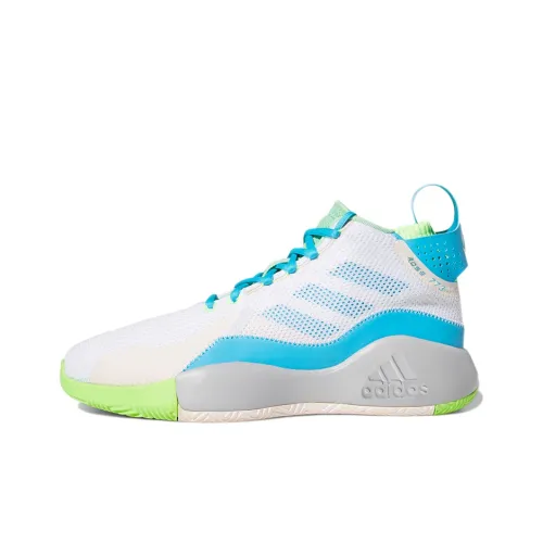 Adidas D Rose 773 Basketball Shoes Men Mid-Top White/Blue/Pink/Green