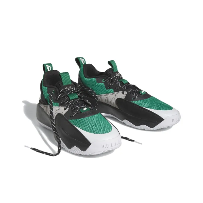 Adidas Dame Certfied Extply 2.0 Black Court Green-2