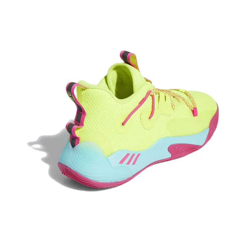 Adidas Harden Stepback 3 Solar Yellow Shock Pink-3