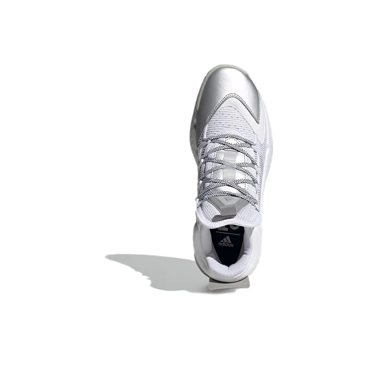 Pro Boost Adidas Mid 'White Silver Metallic'-4