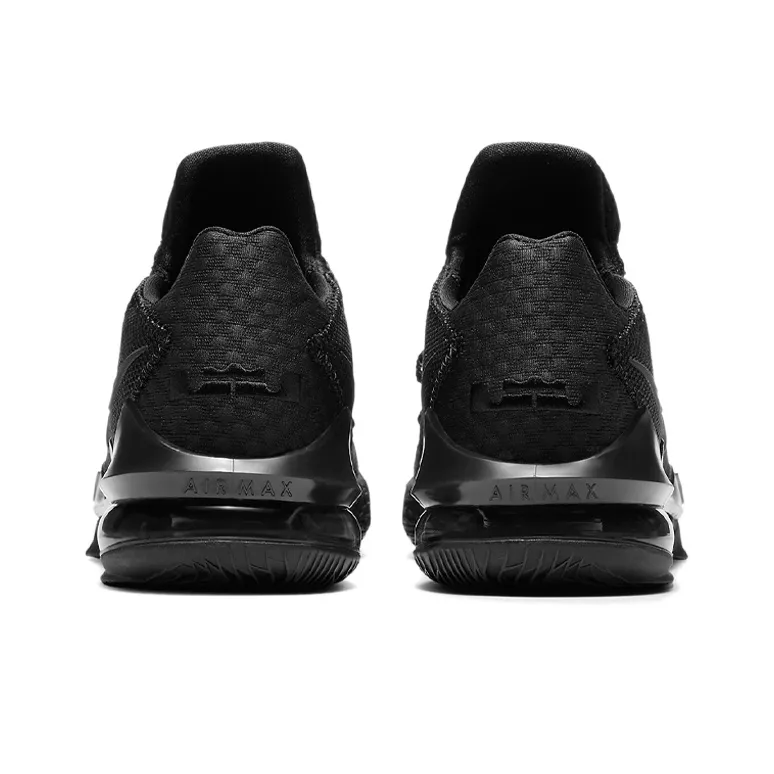 Nike LeBron 17 Low Triple Black-4