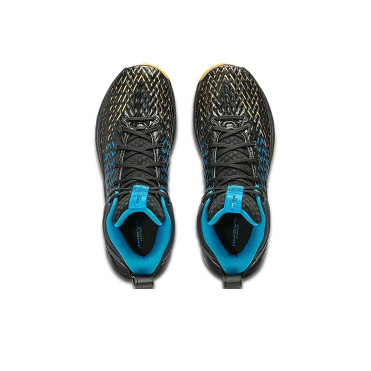 Under Armour Hovr Havoc 4 Clone 'Black Gold Blue'-3