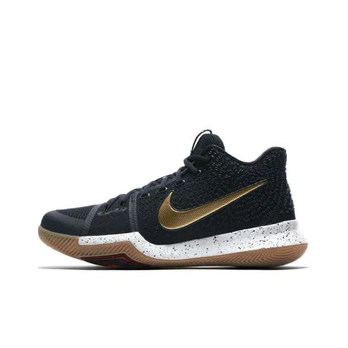 Nike Kyrie 3 Basketball Shoes Men Low-Top Black/Canvas/Light Brown