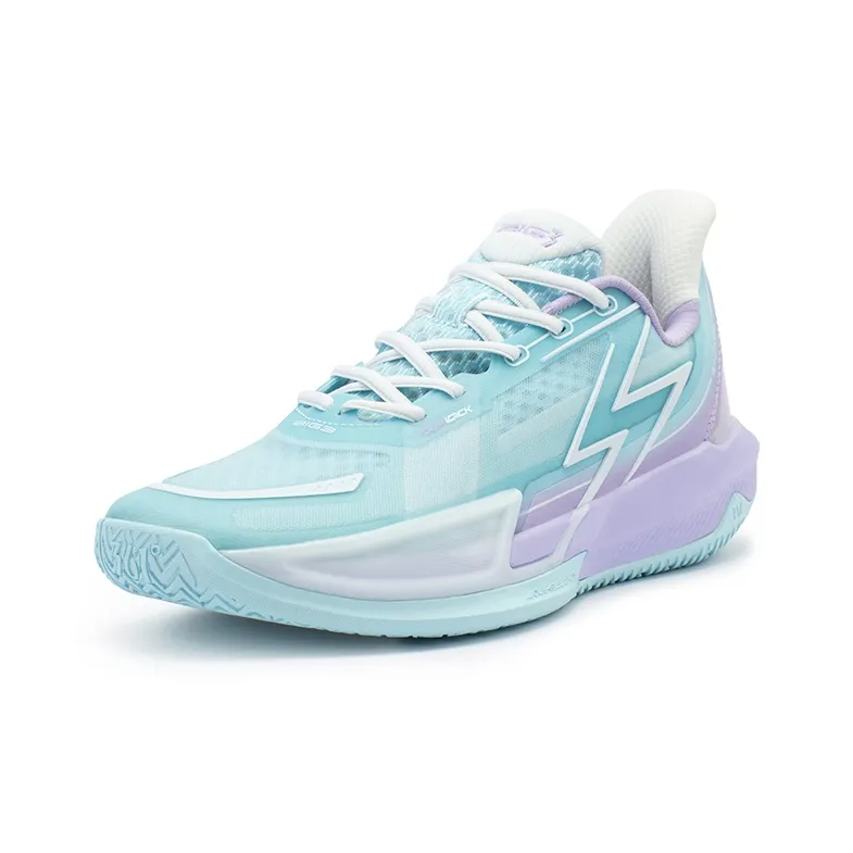 361° Big3 4.0 QUICK Ice Cushioning Anti Slip And Wear Resistant Low Top Basketball Shoes Men's Cirrus Blue-1
