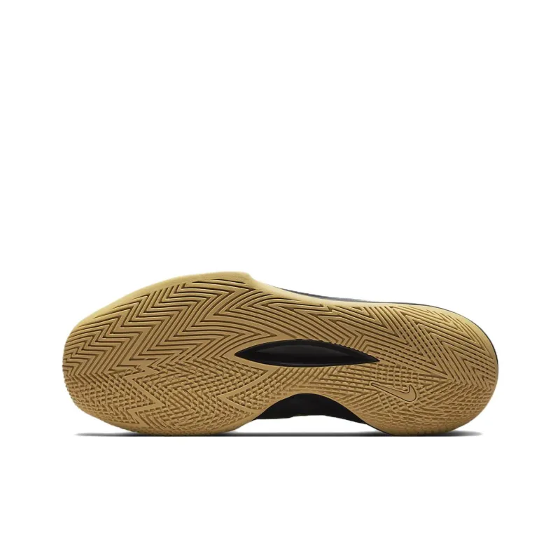 Nike Precision 6 Black Metallic Gold-5